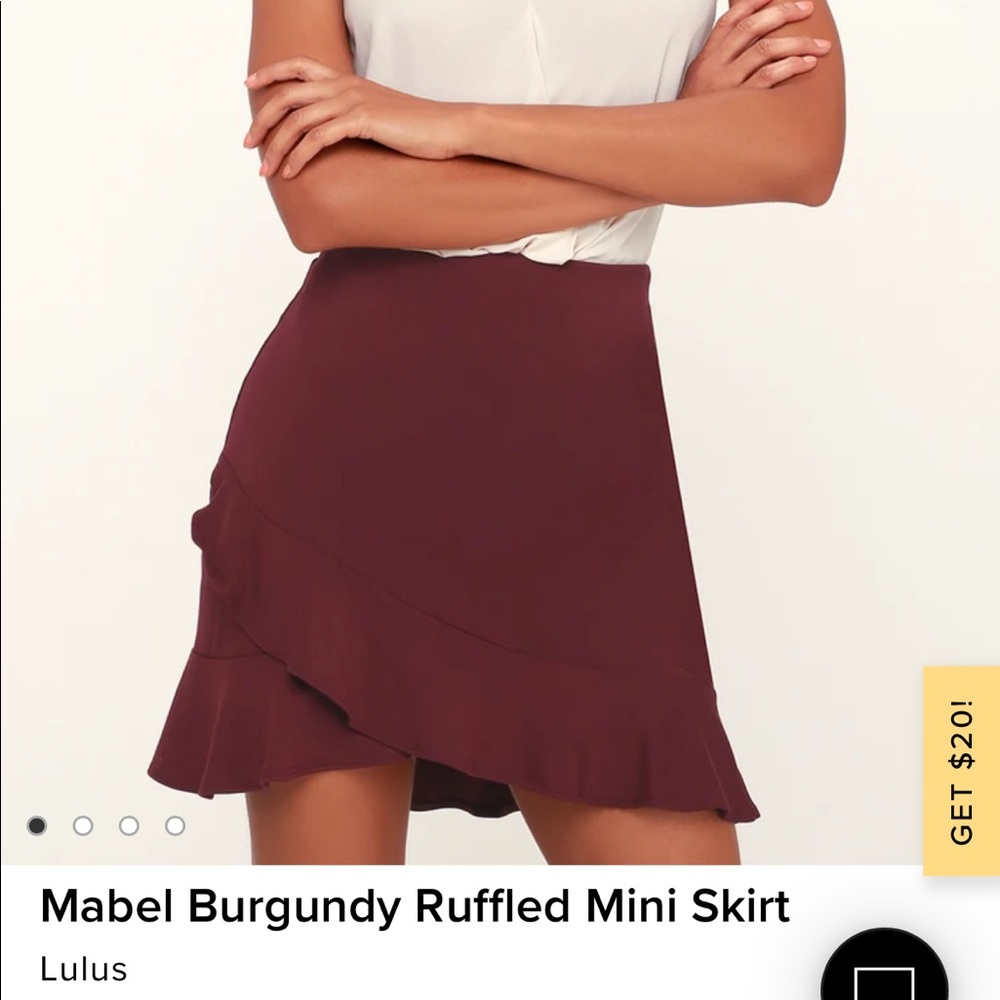 Lulu’s Mini Skirt